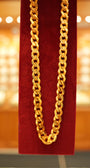 22K Gold Designer Men's Chain (20 Inches)