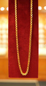 22K Gold Designer Men's Chain (20 Inches)