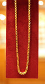 22K Gold Designer Men's Chain (22 Inches)