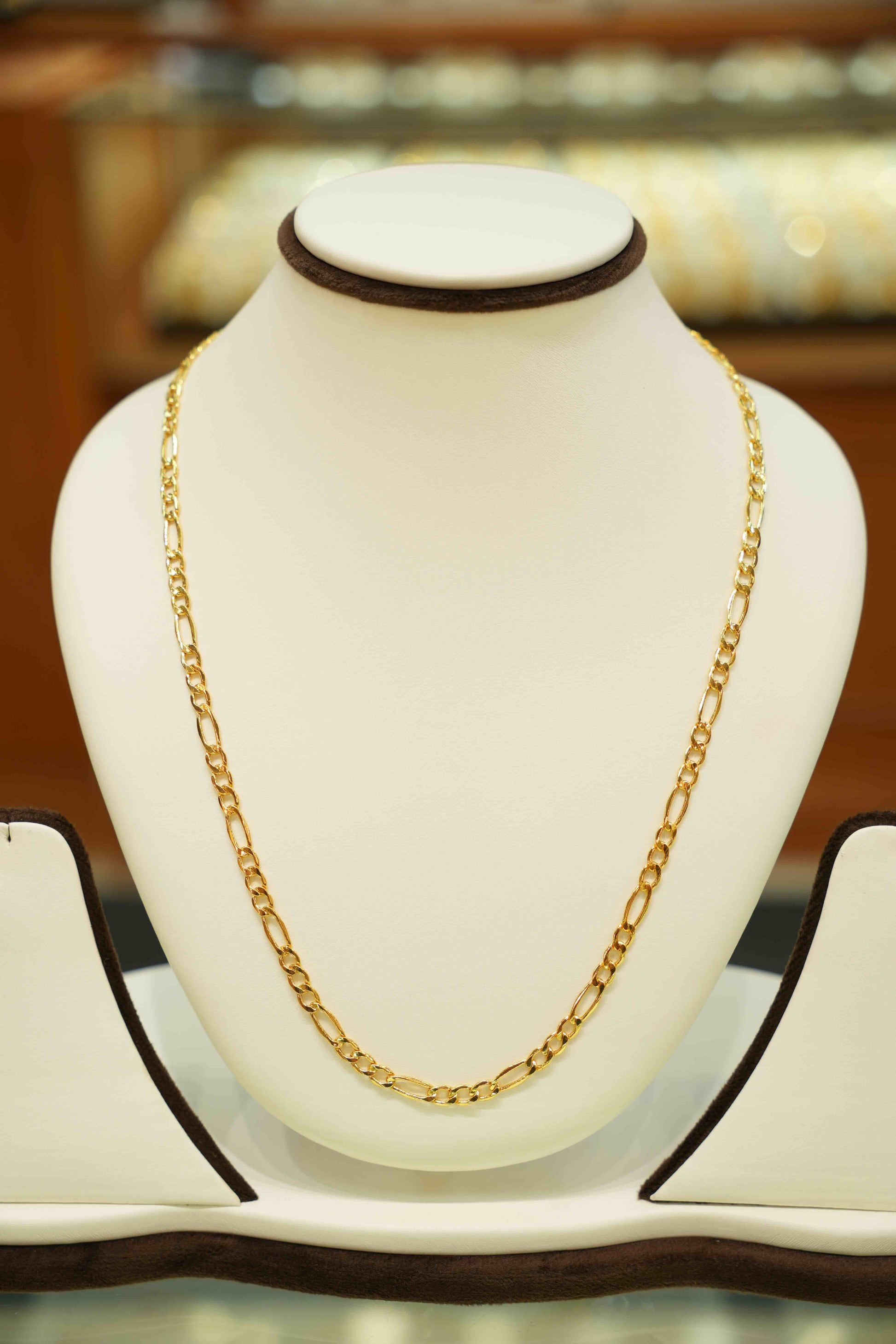 22K Gold Designer Men's Chain (20 Inches)