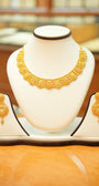 22K Gold Designer Necklace Set
