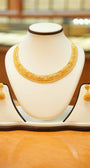 22K Gold Designer Necklace Set