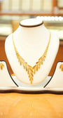 22K Gold Turkish Necklace Set