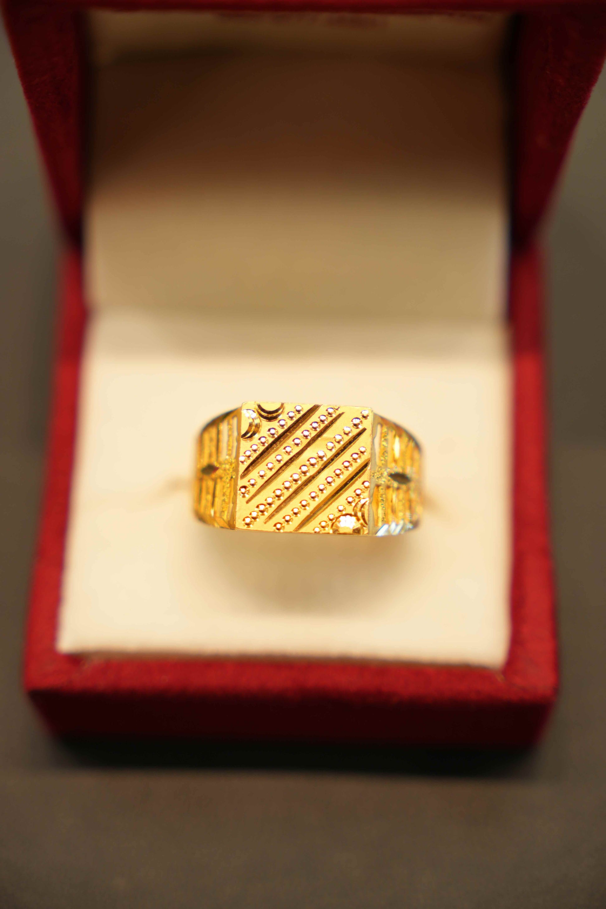 22K Gold Imperial Men's Ring