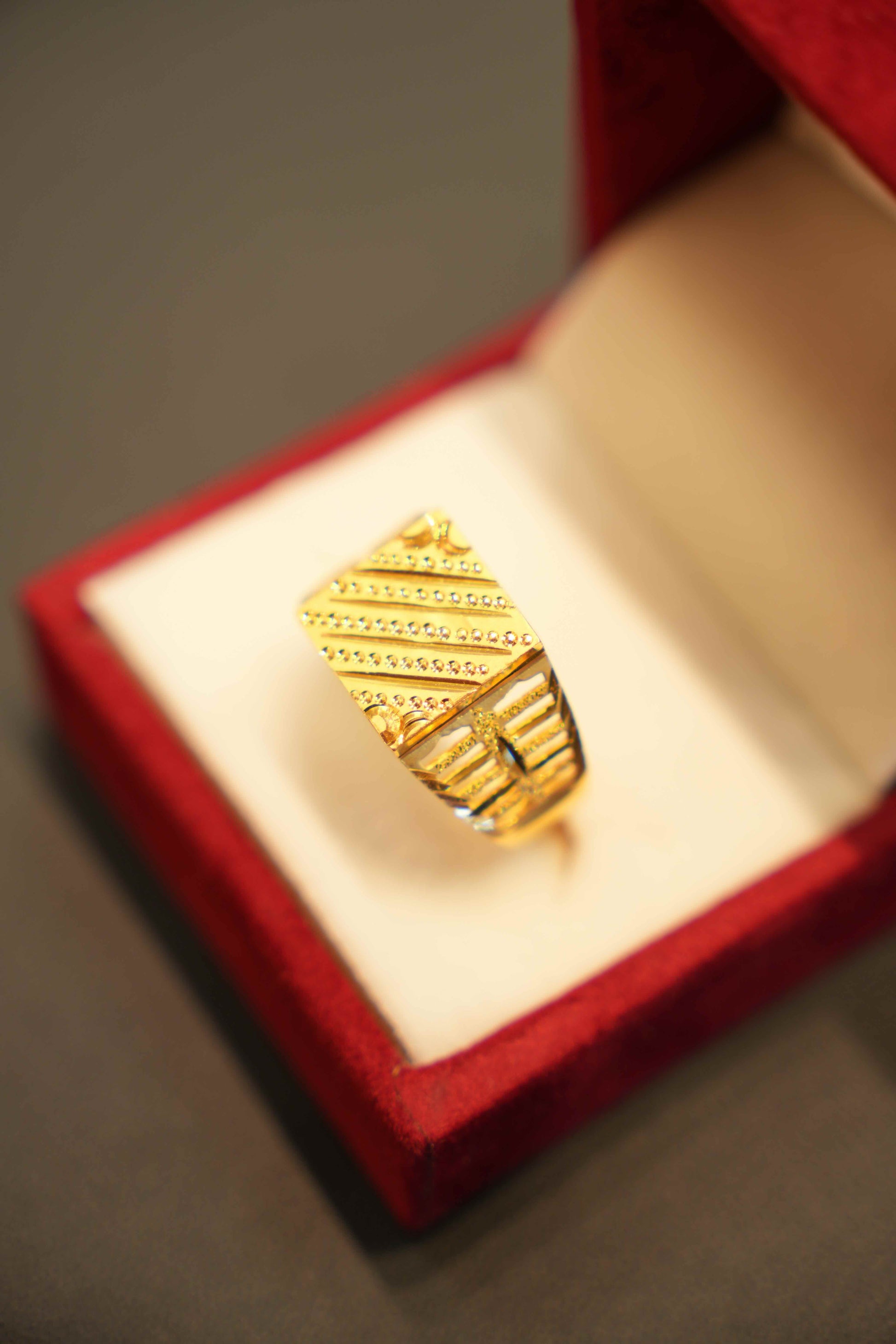 22K Gold Imperial Men's Ring