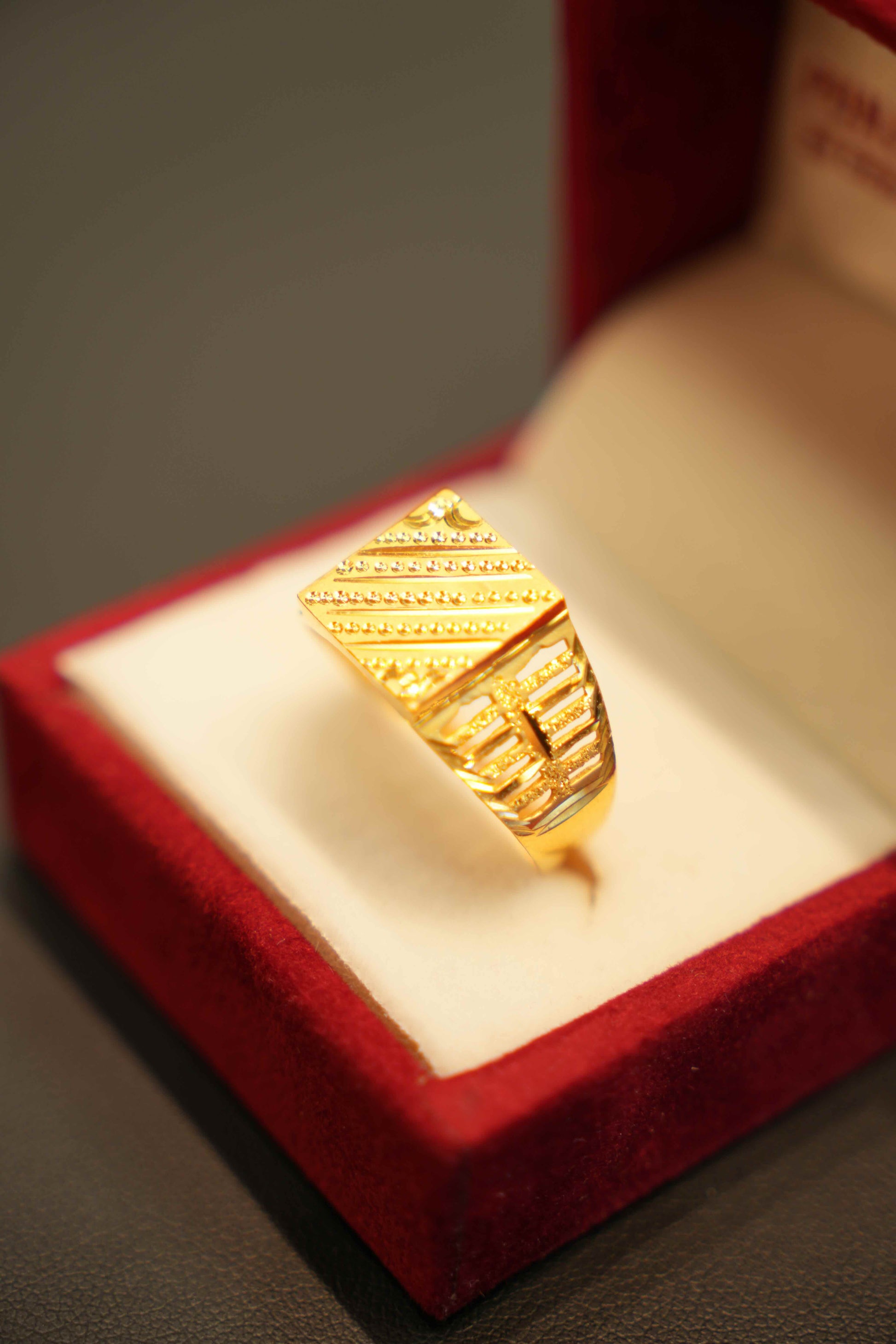 22K Gold Imperial Men's Ring