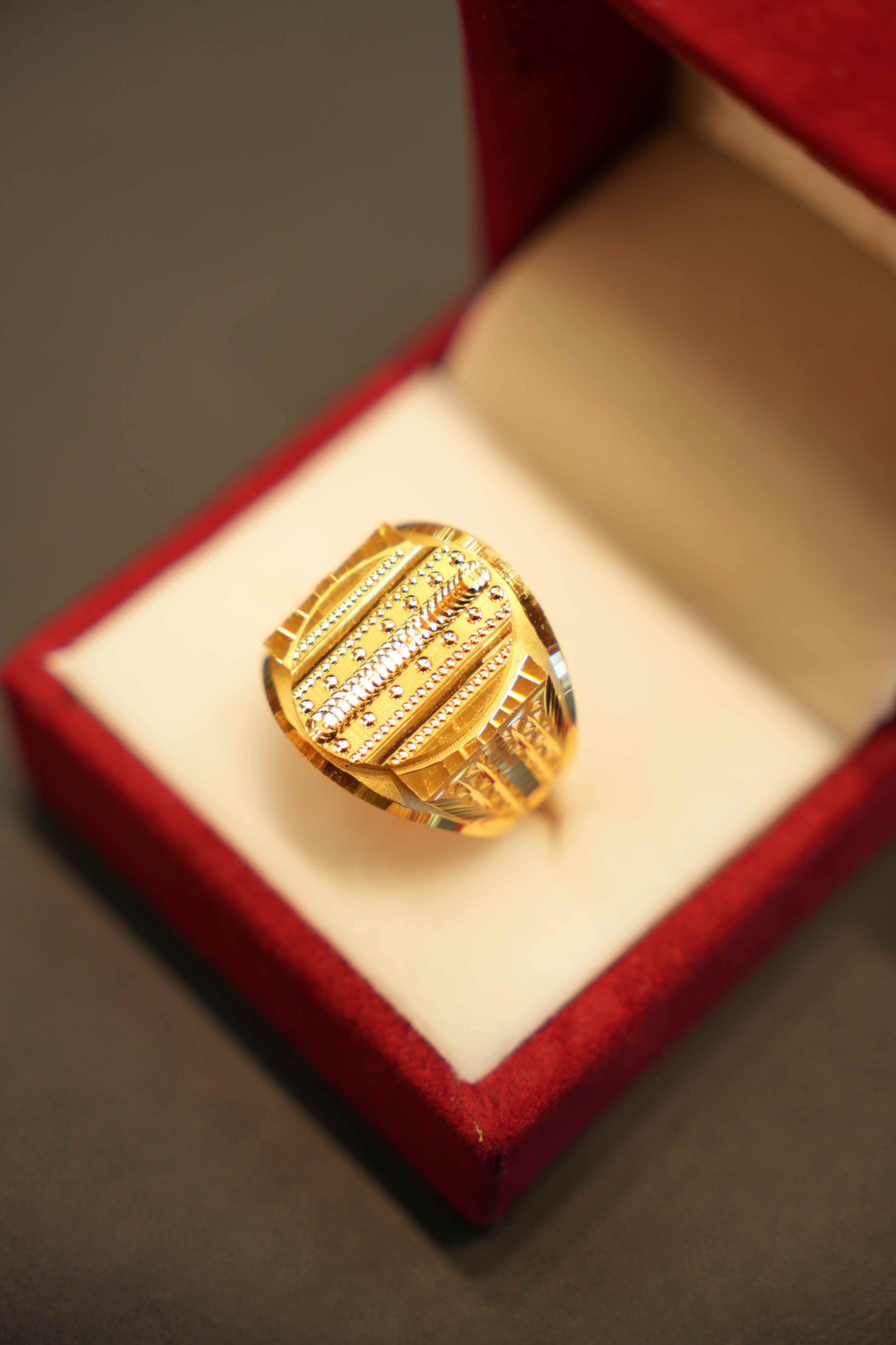 22K Gold Vintage Men's Ring