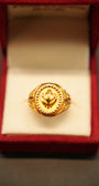 22K Gold Designer Men's Ring