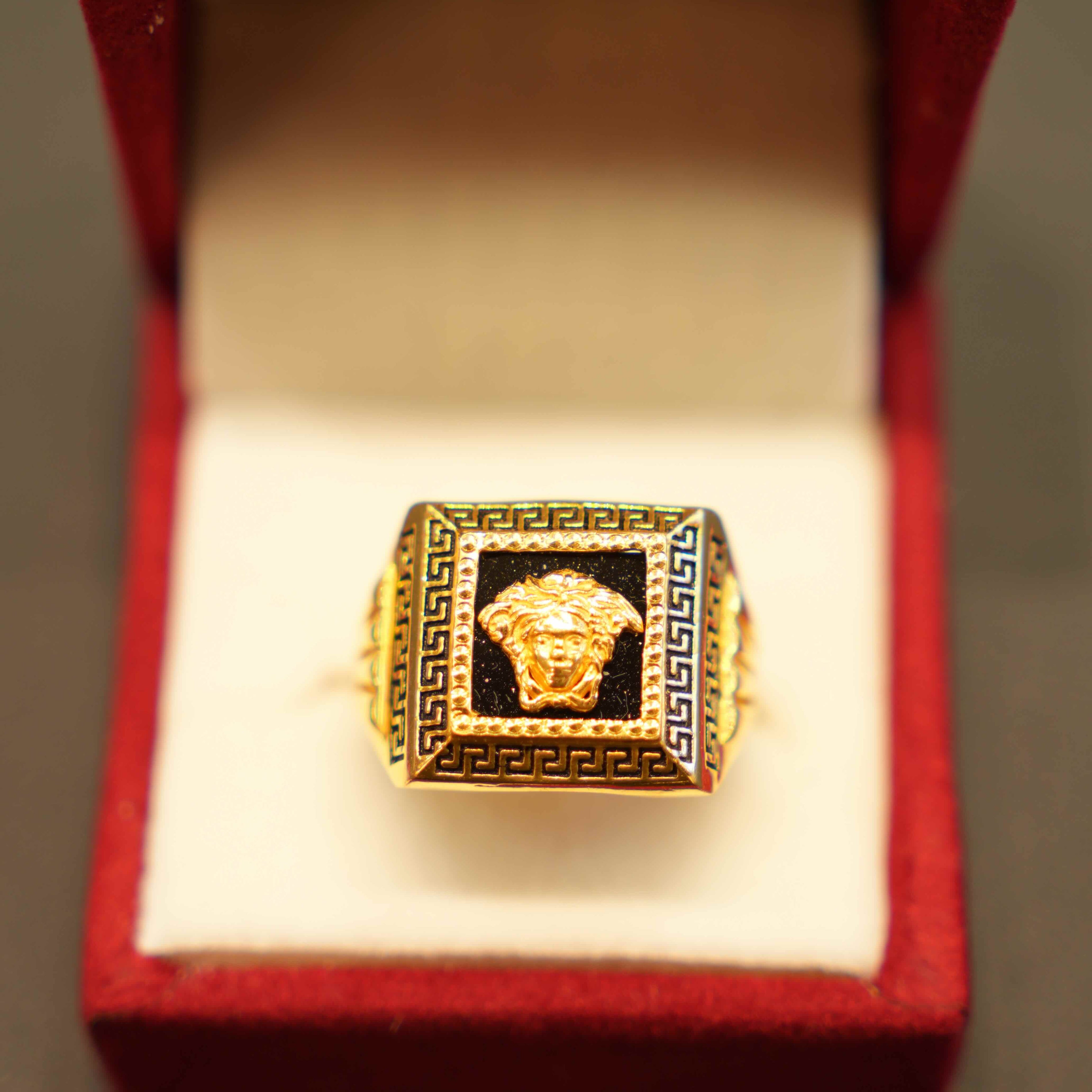 22K Gold Premium Men's Ring
