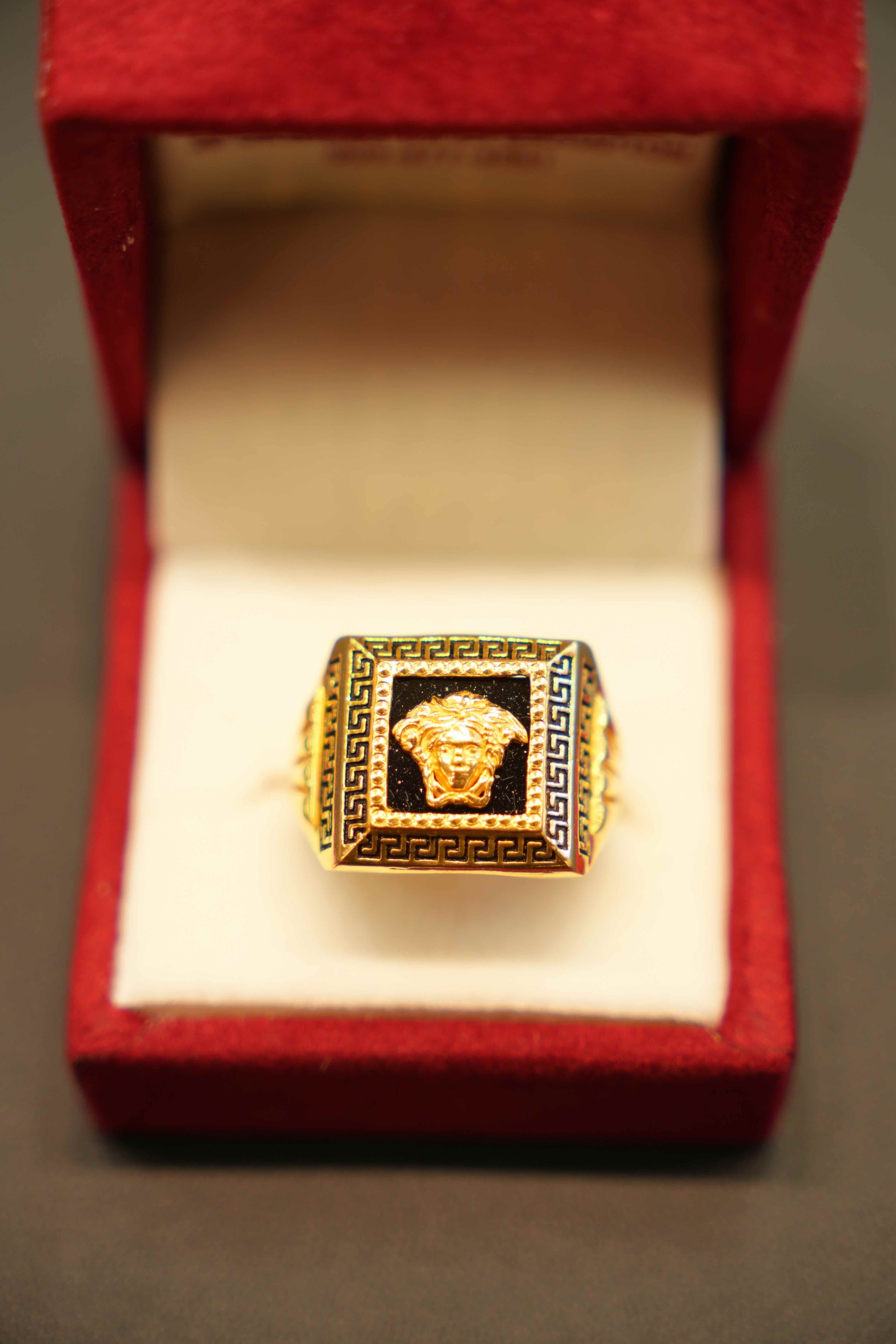22K Gold Premium Men's Ring
