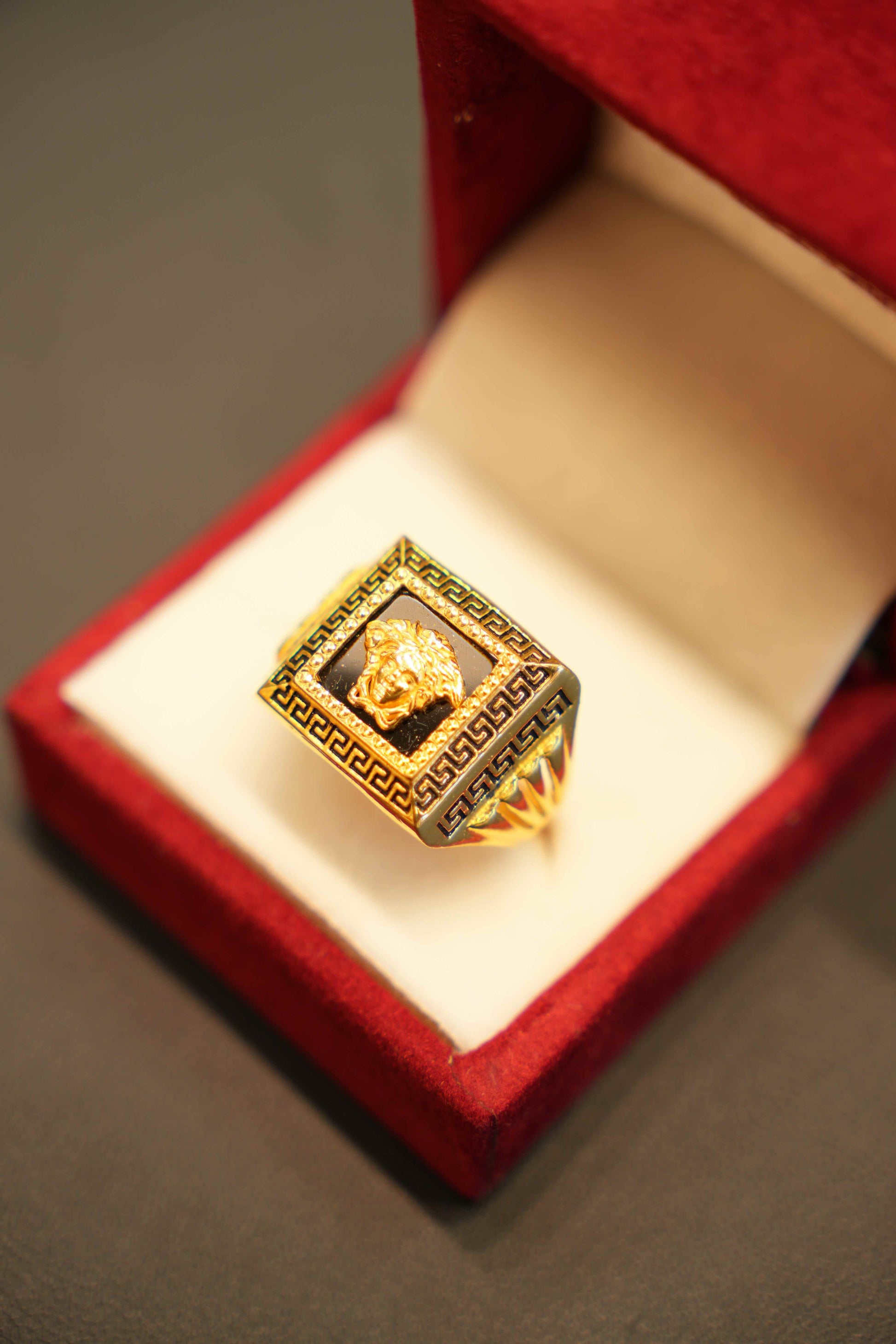 22K Gold Premium Men's Ring