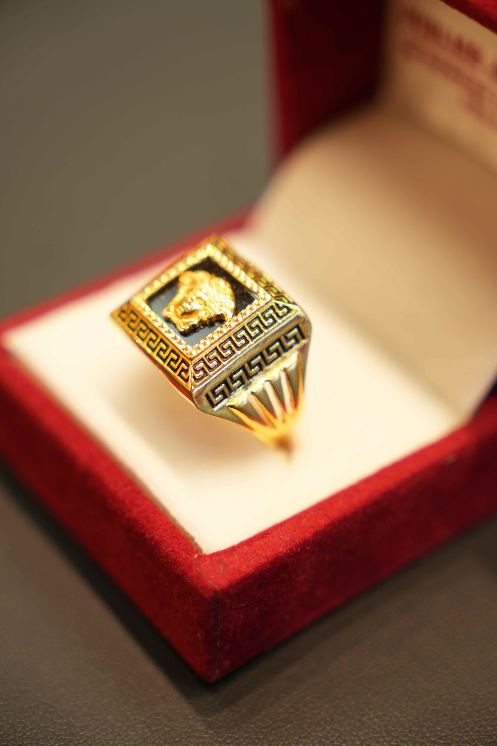 22K Gold Premium Men's Ring