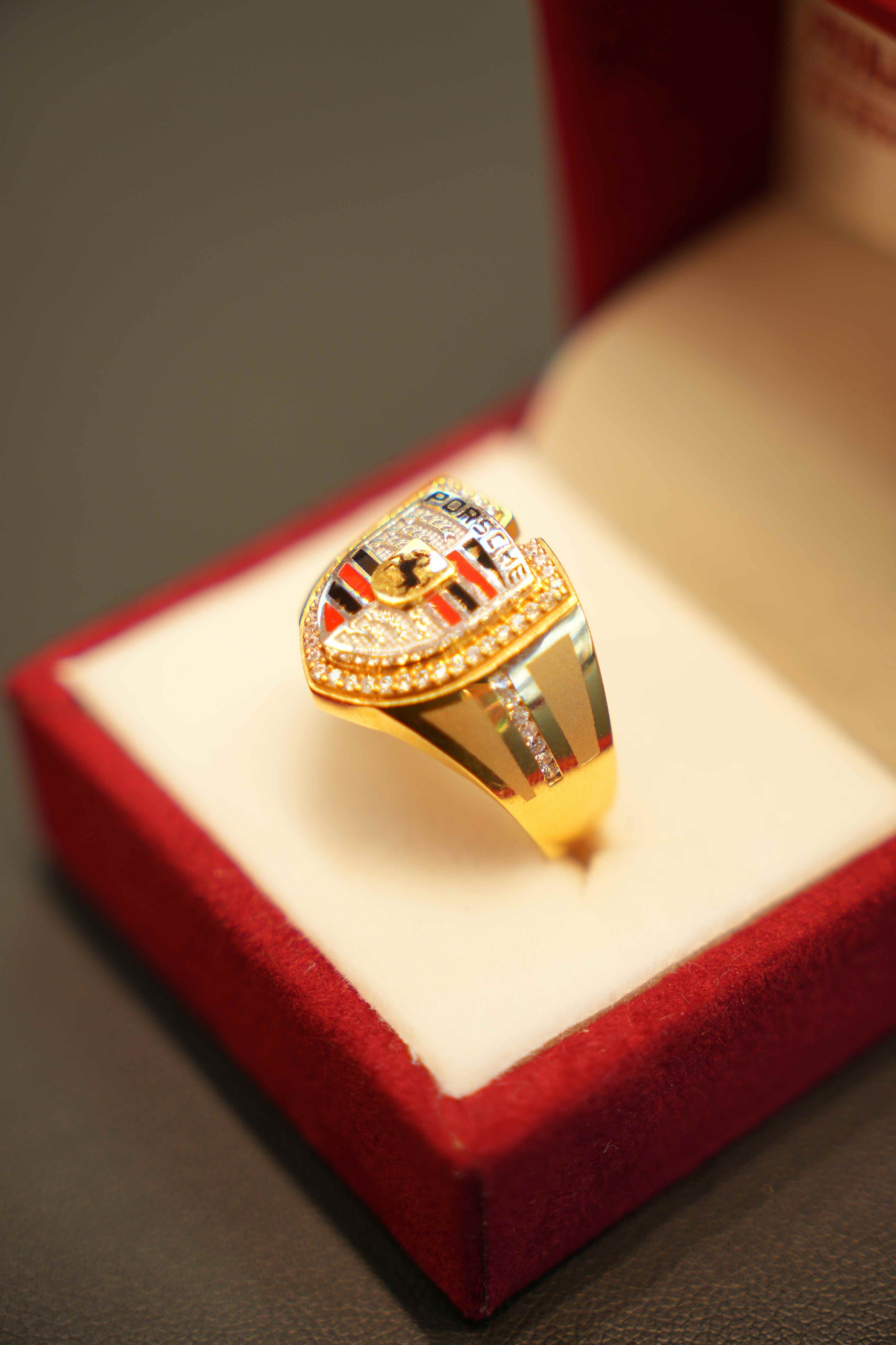 22K Gold Designer Men's Ring