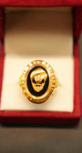 22K Gold Designer Men's Ring