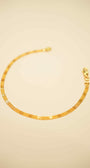 22K Gold Ladies Flat Bracelet
