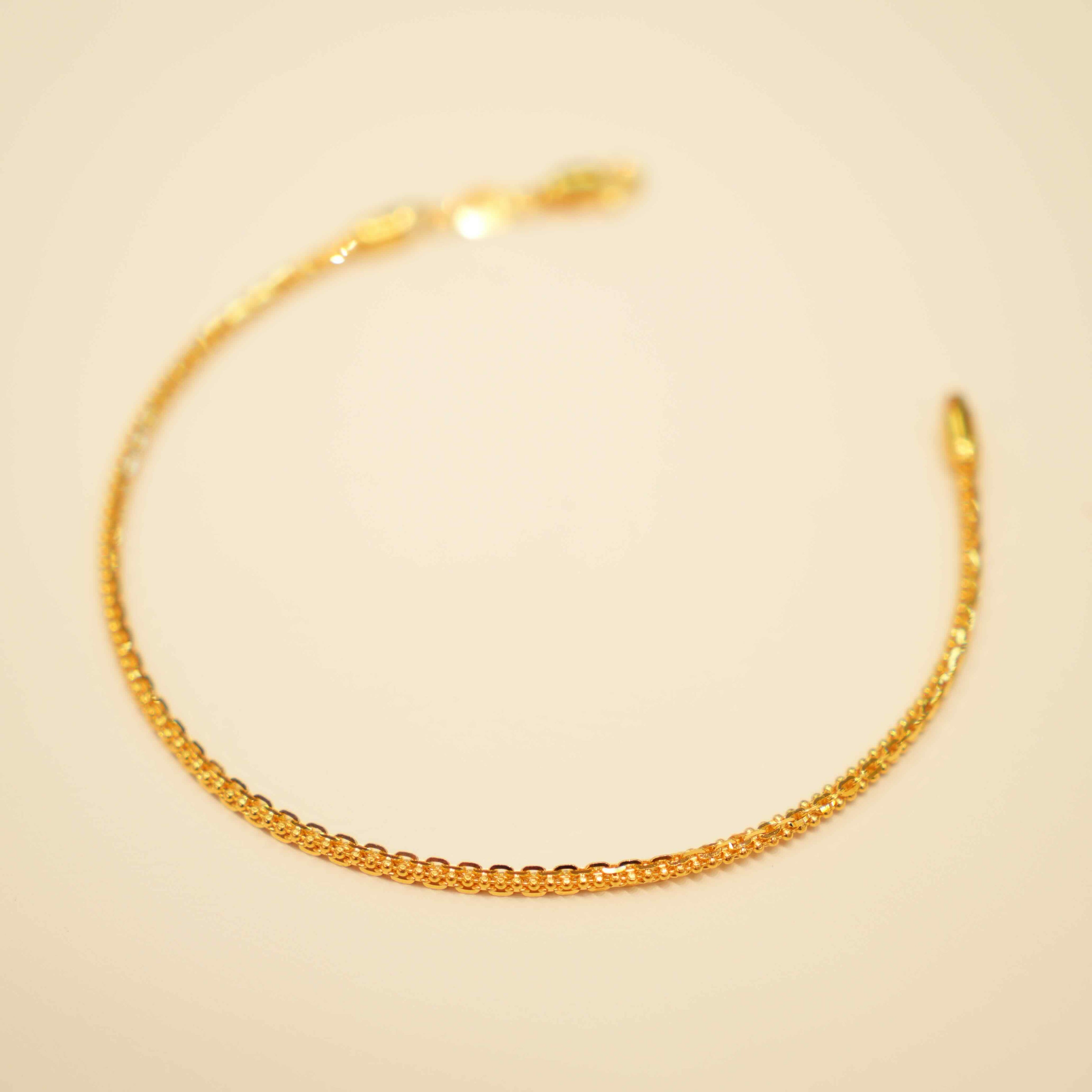 22K Gold Ladies Designer Bracelet