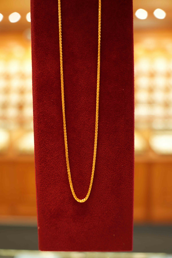 22K Gold Ladies Chain (18 Inches)
