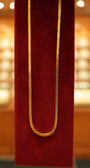 22K Gold Flat Snake Chain (18 Inches)