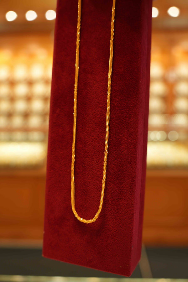 22K Gold Ladies Chain (18 Inches)