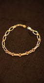 18K Gold Link Bracelet