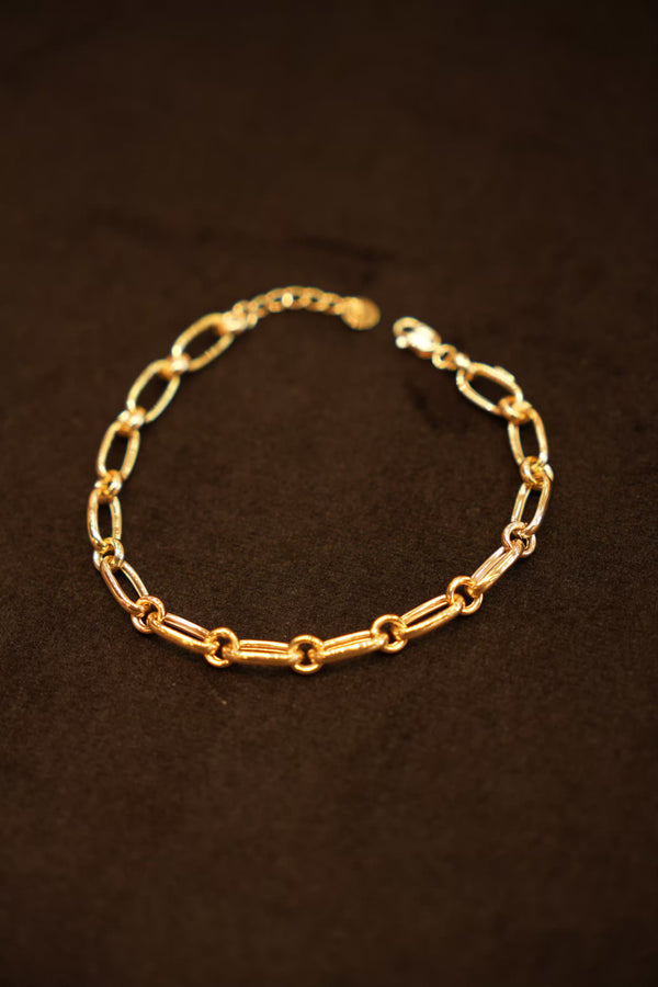 18K Gold Link Bracelet