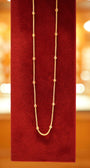 18K Gold Designer Chain (18 Inches)
