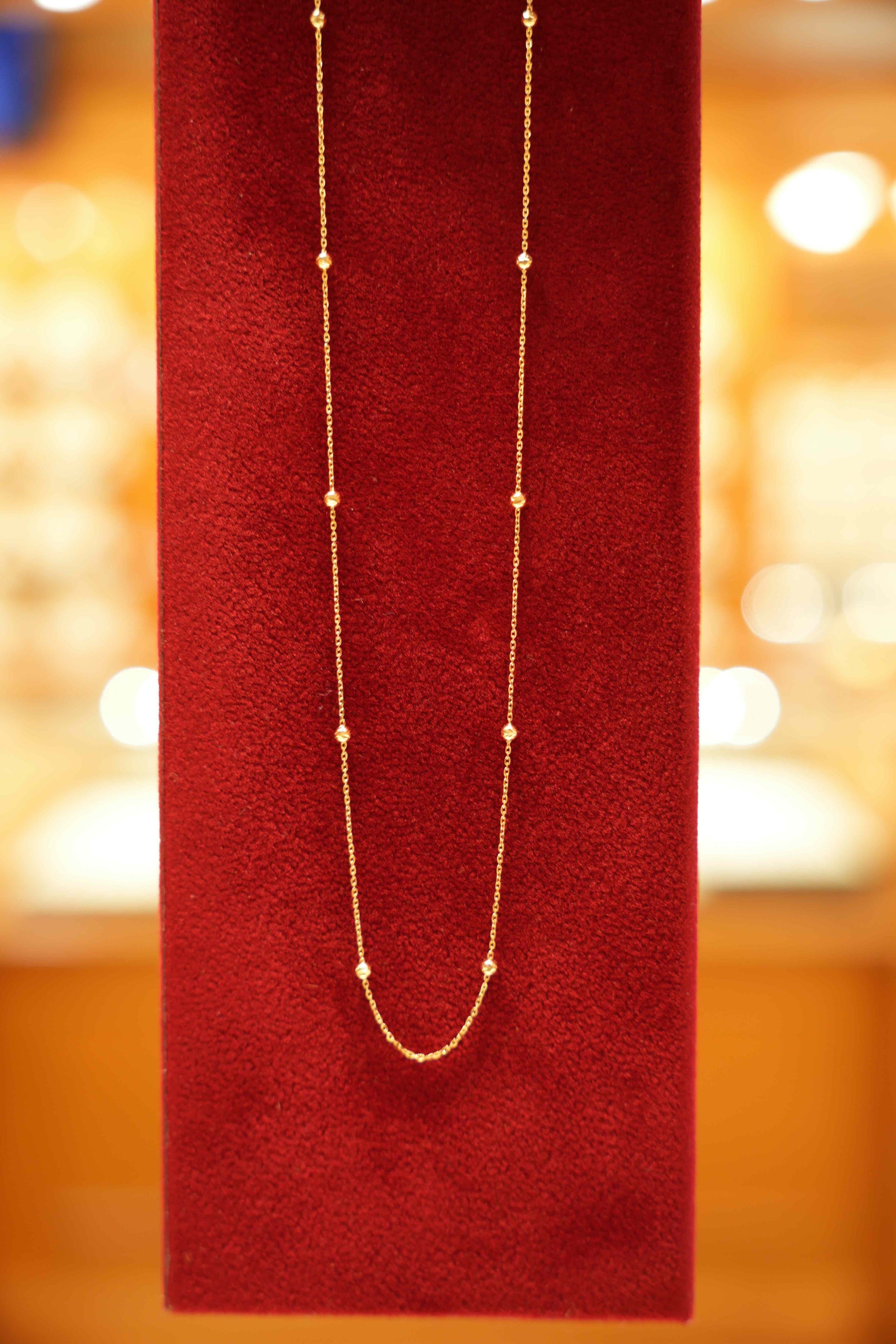 18K Gold Designer Chain (18 Inches)