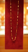 18K Gold Designer Chain (18 Inches)