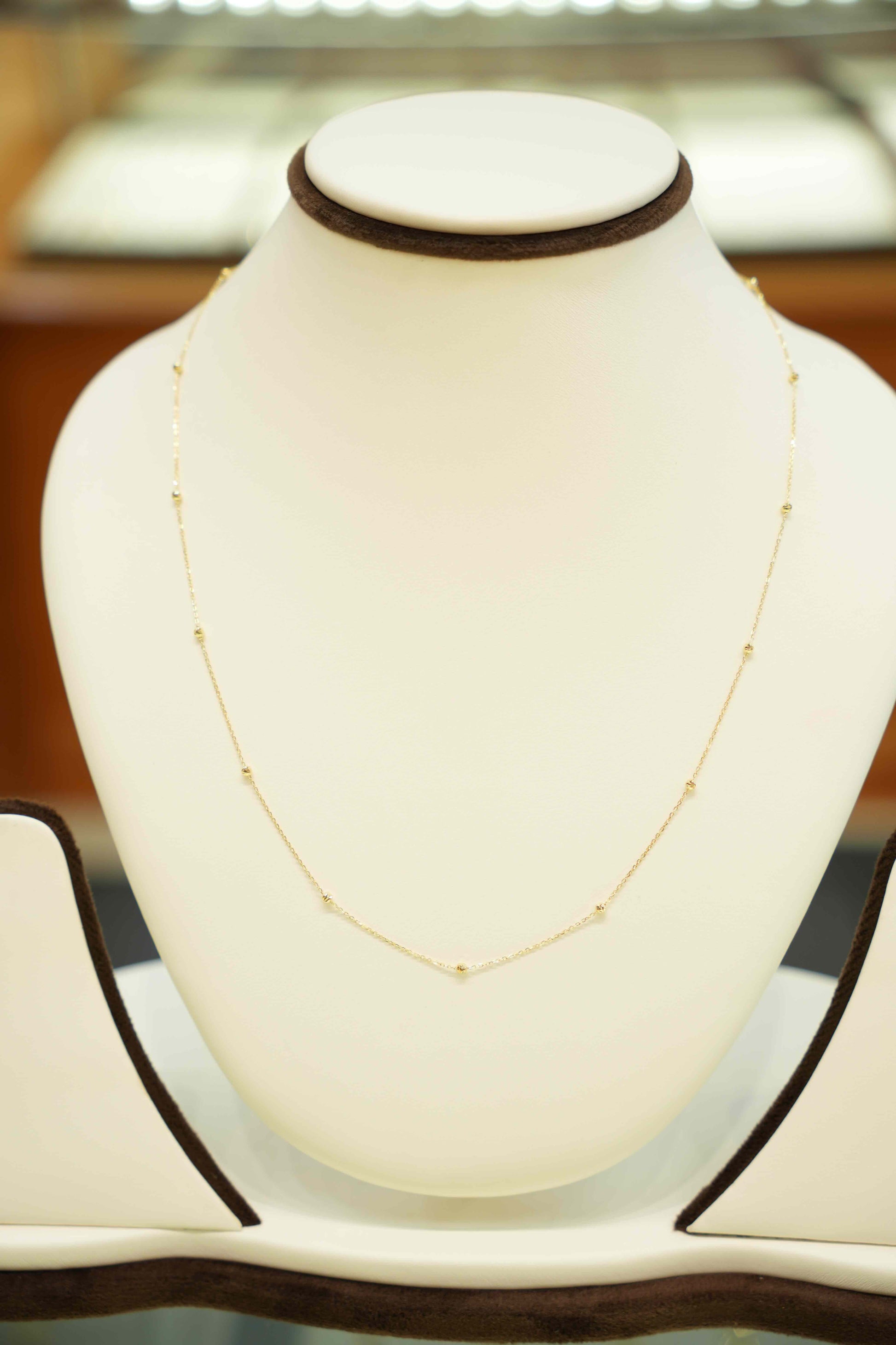 18K Gold Designer Chain (18 Inches)