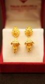22K Gold Designer Jhumka Earrings