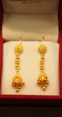 22K Gold Designer Jhumka Earrings