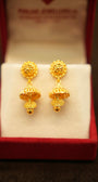 22K Gold Ladies Jhumka Earrings