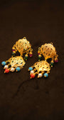 22K Gold Ladies Dangling Earrings