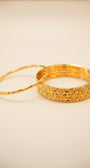 22K Gold Designer Ladies Bangles Set