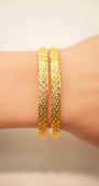 22K Gold Designer Bangles