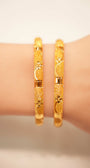 22K Gold Designer Ladies Bangles