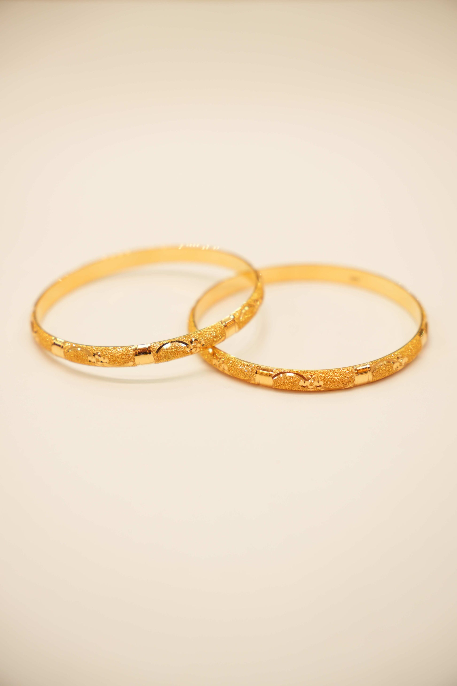 22K Gold Designer Ladies Bangles