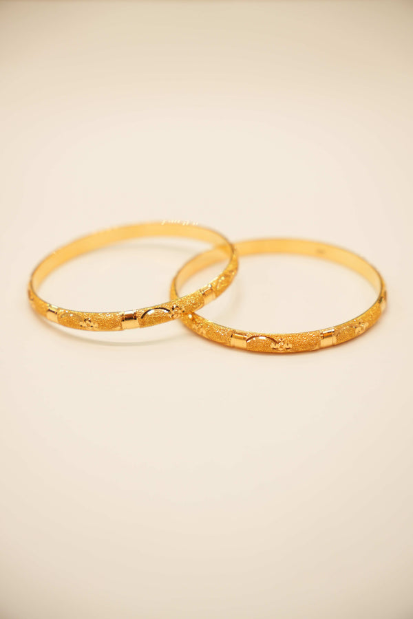 22K Gold Traditional Ladies Bangles