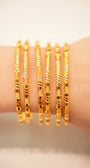 22K Gold Designer Ladies Bangle Set
