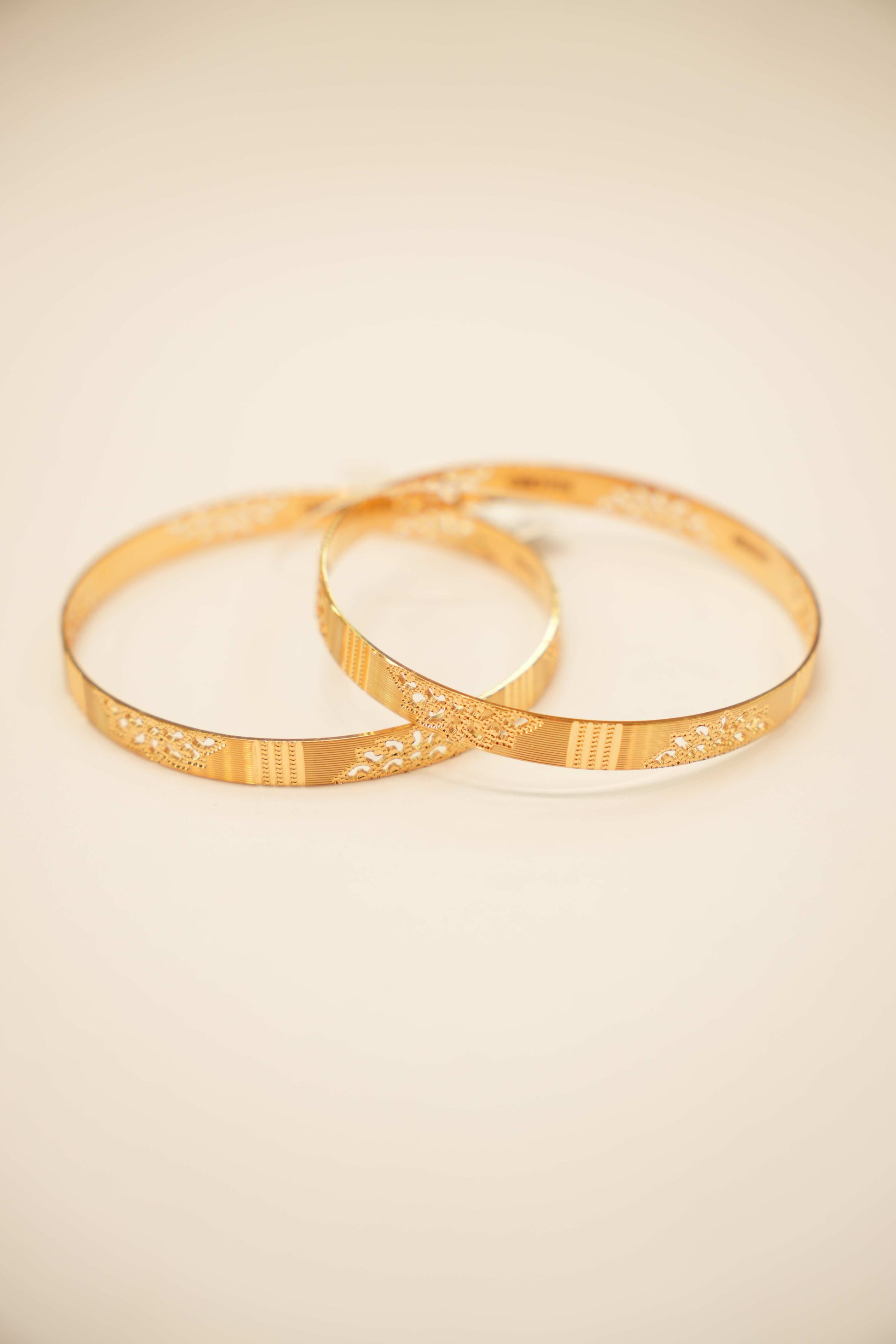 22K Gold Designer Ladies Bangles