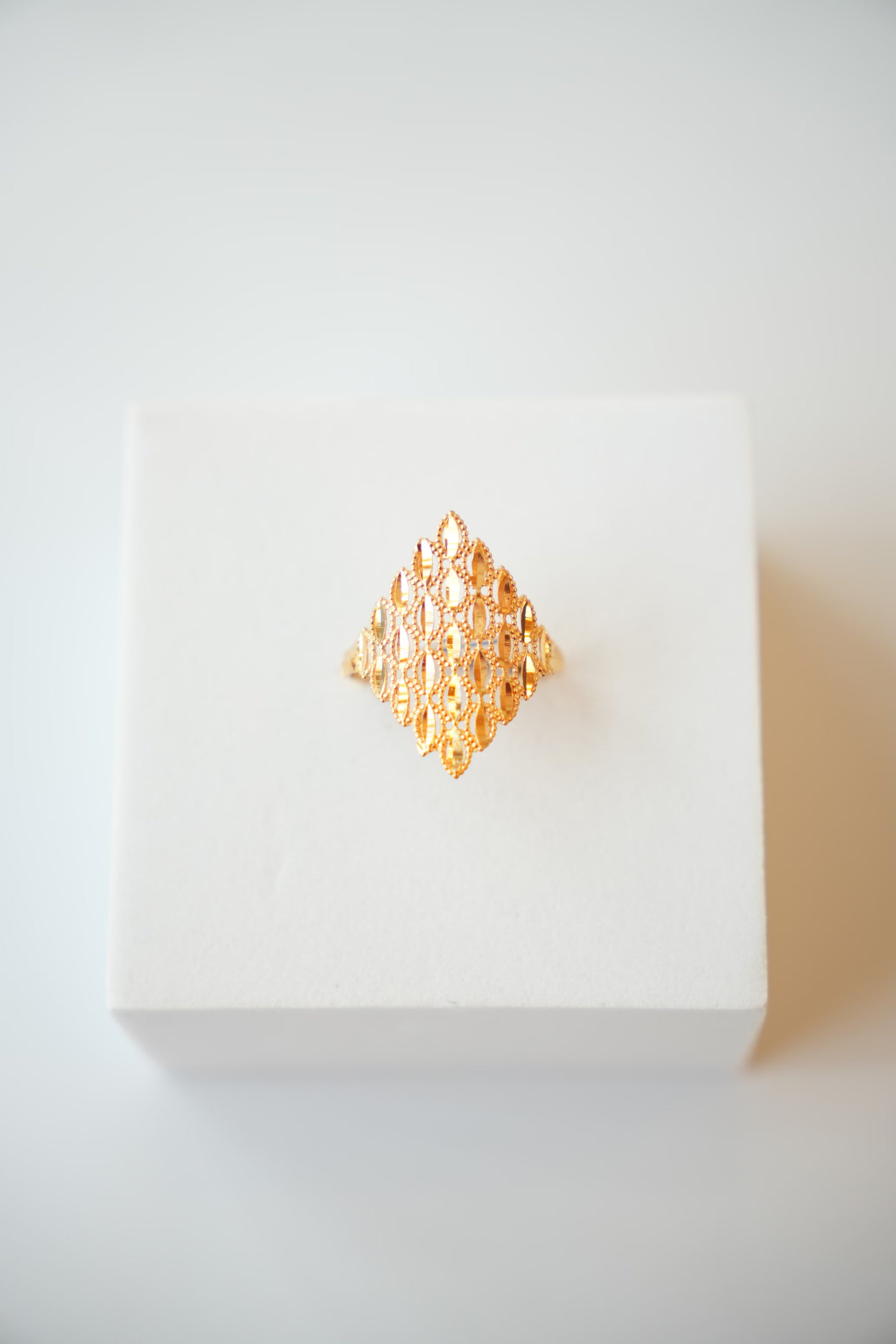 22K Gold Designer Traditional Style Ring