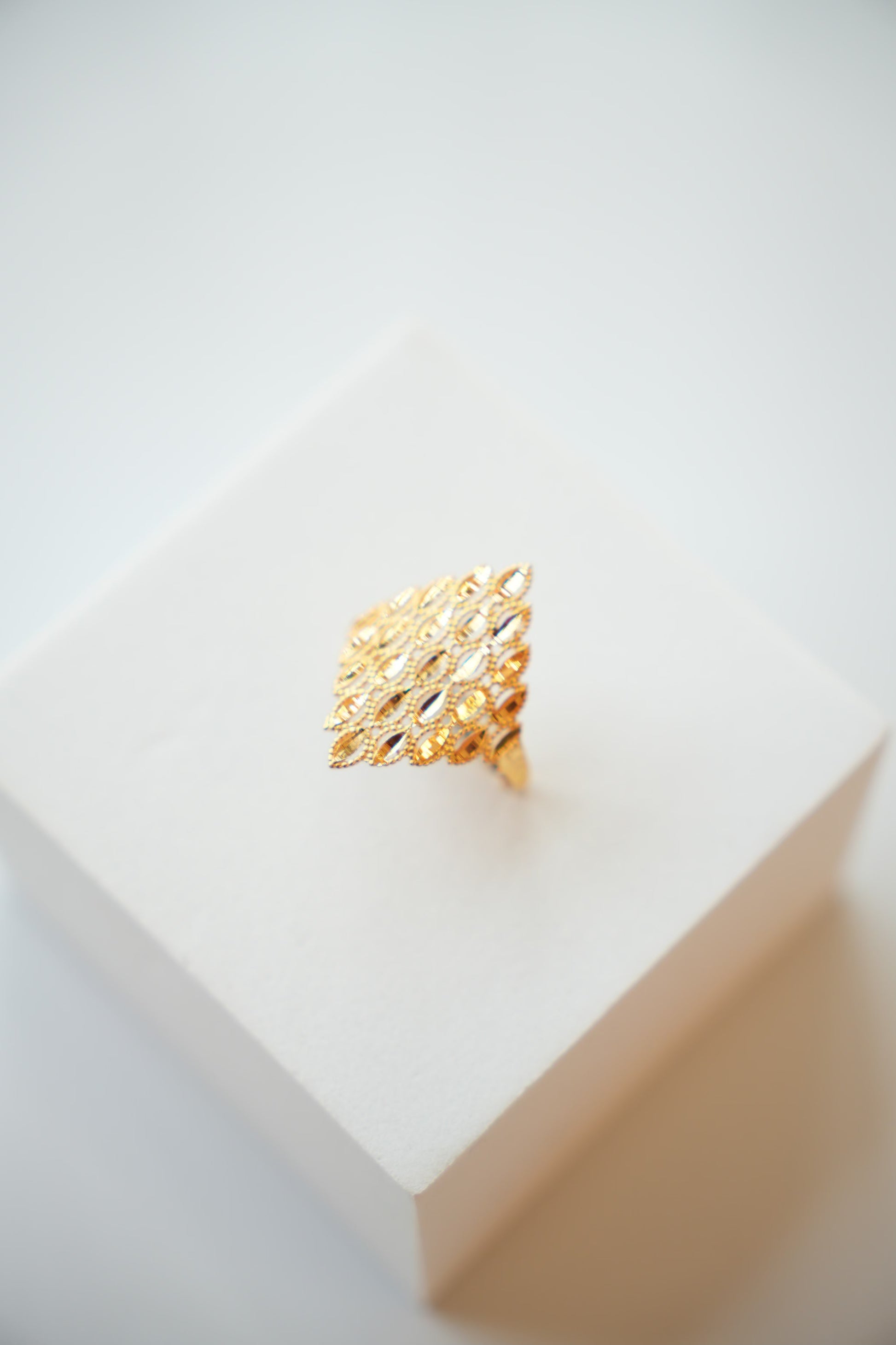 22K Gold Designer Traditional Style Ring