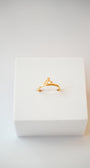 22K Gold Designer Ladies Ring
