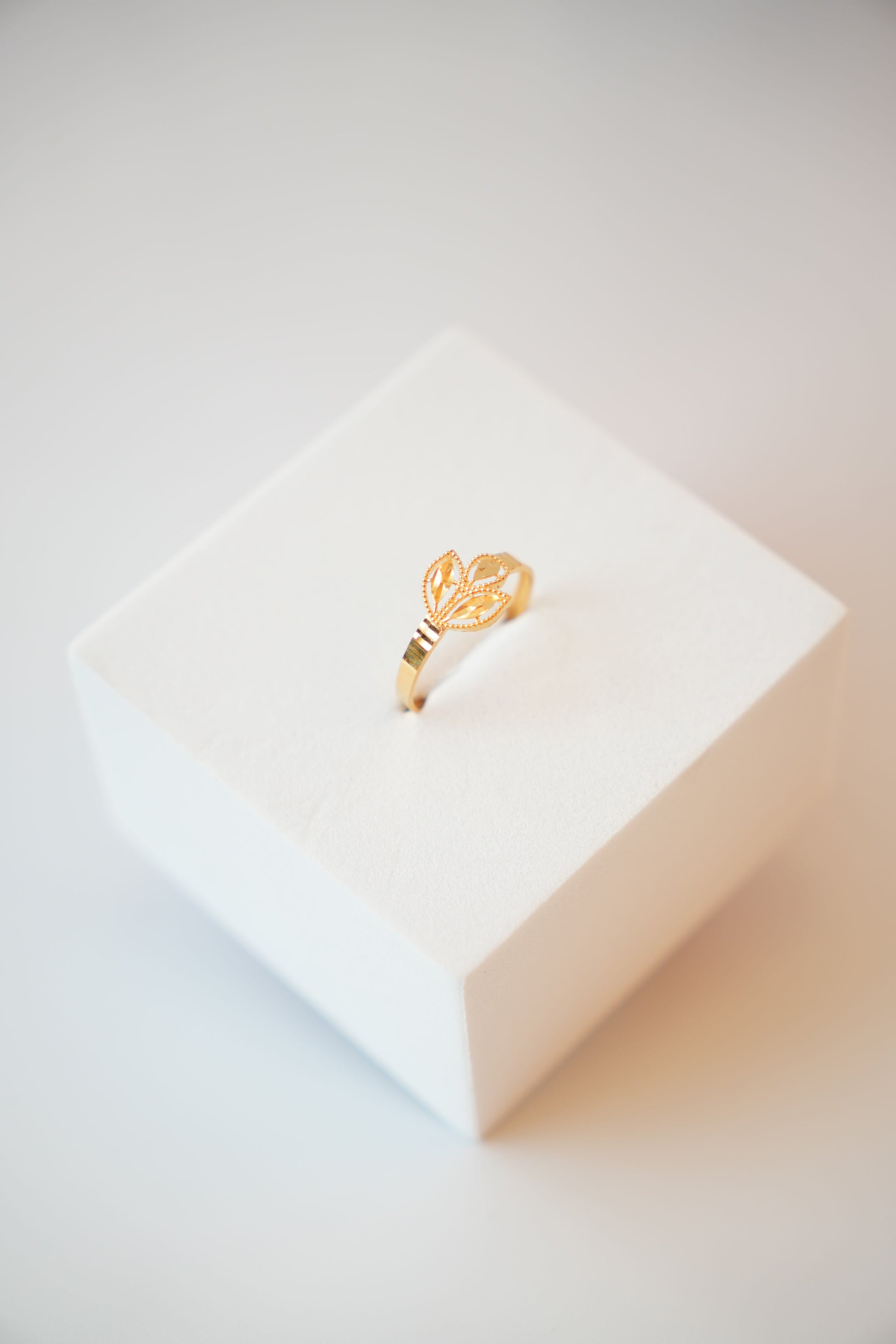22K Gold Designer Ladies Ring
