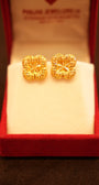 22K Gold Designer Ladies Earrings