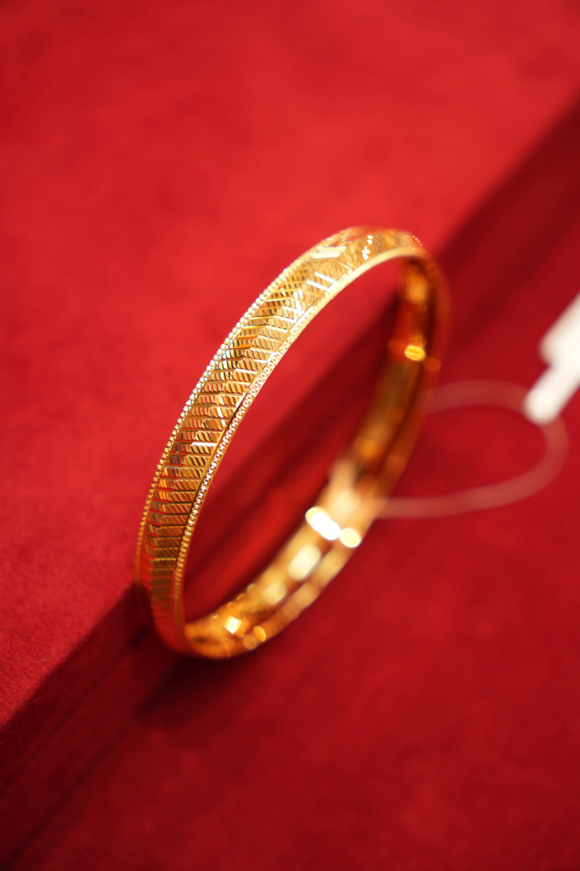 22K Gold Designer Men's Kara