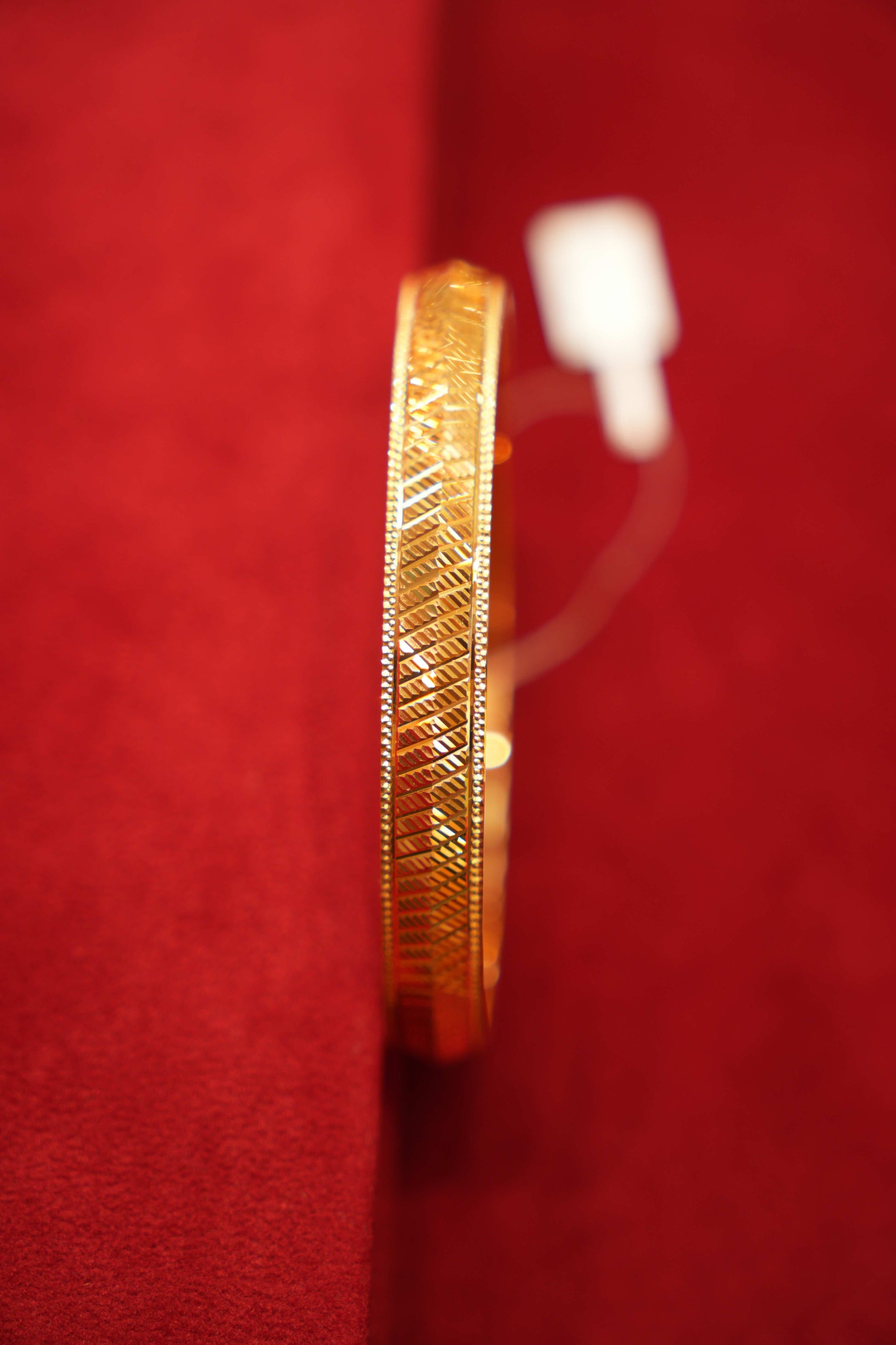 22K Gold Designer Men's Kara