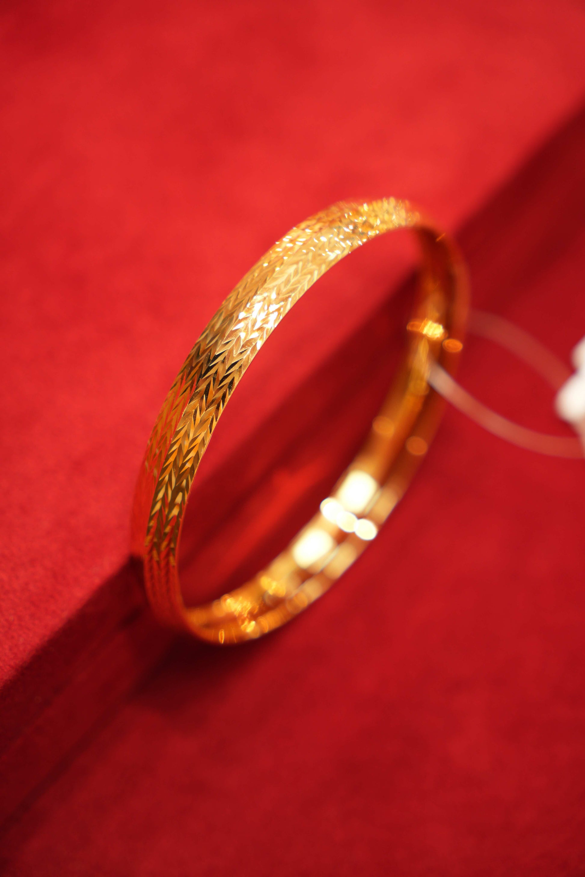 22K Gold Designer Men's Kara