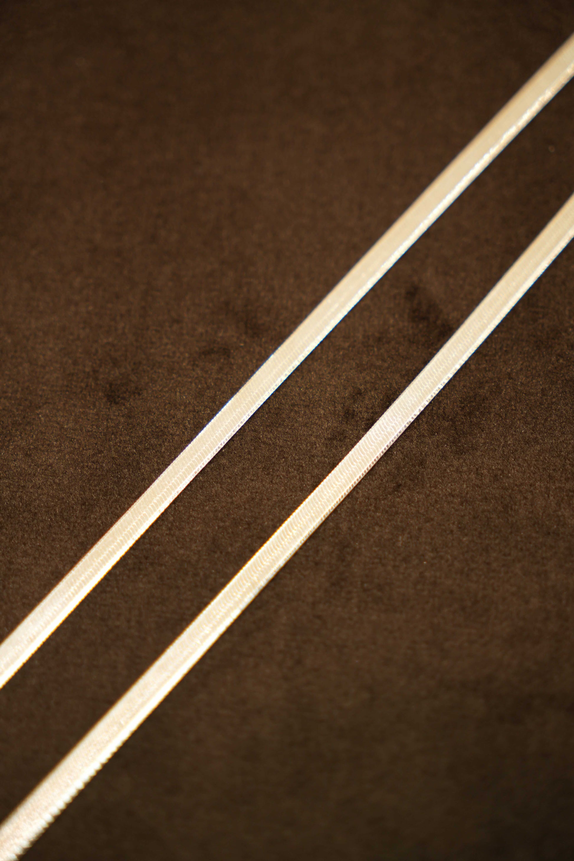 925 Silver Designer Flat Snake Anklets
