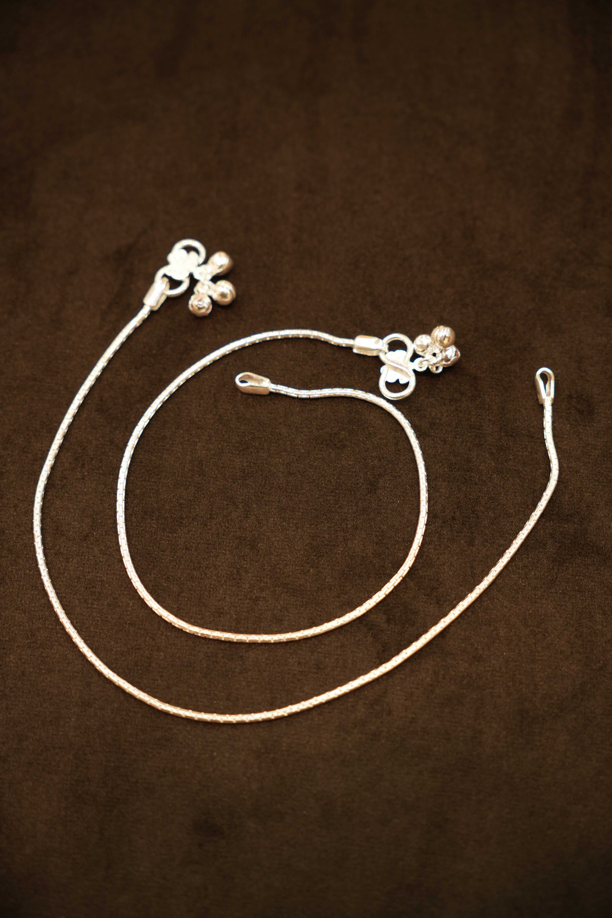 925 Silver Designer Anklets